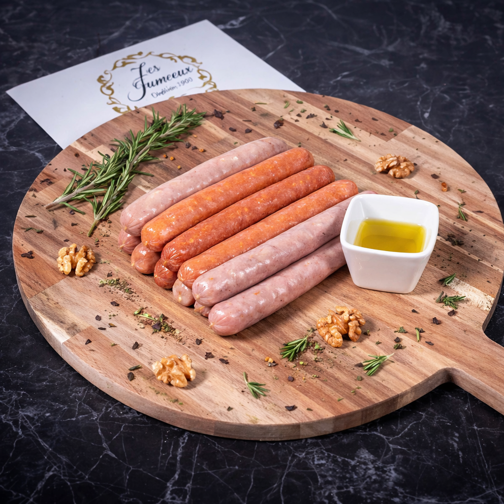 Assortiment de cinq Chipolata