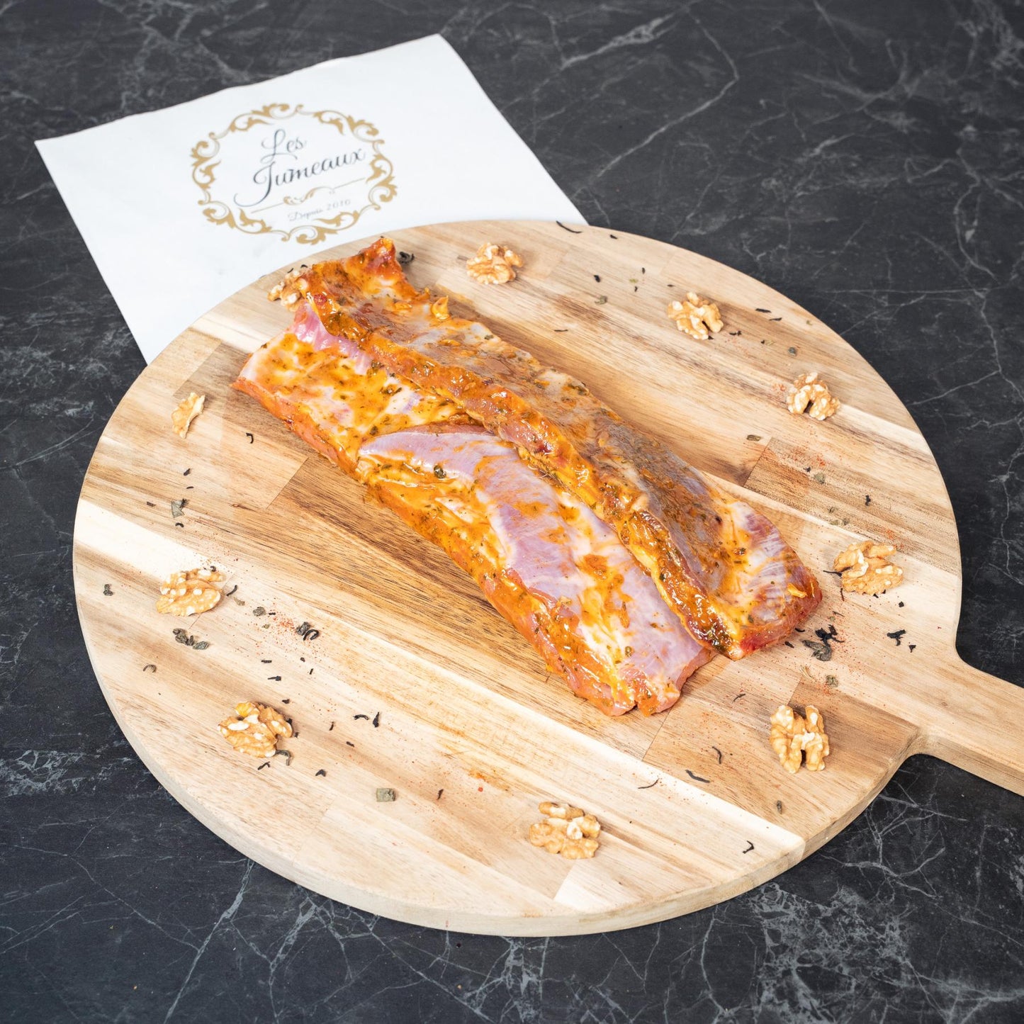Ribs d'agneau mariné