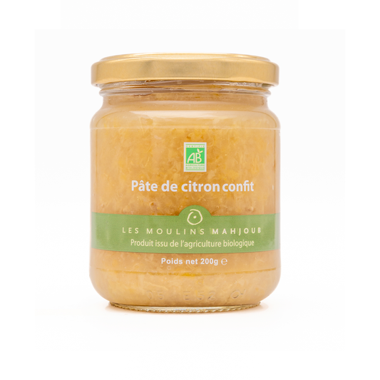 Pâte de citrons confits bio