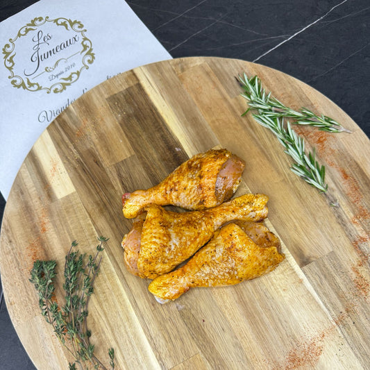 Pilon de poulet mariné
