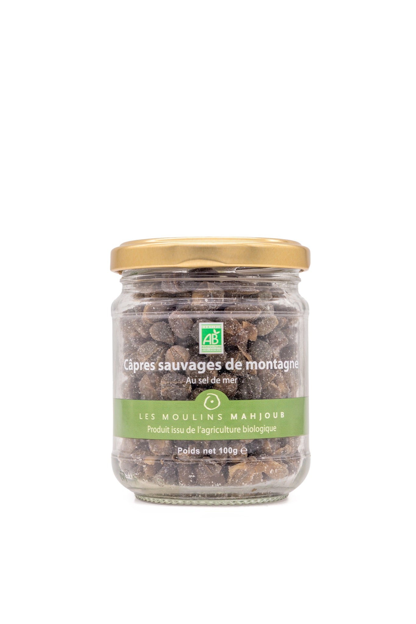 Câpres sauvages de montagne au sel de mer 100g — Les Moulins Mahjoub