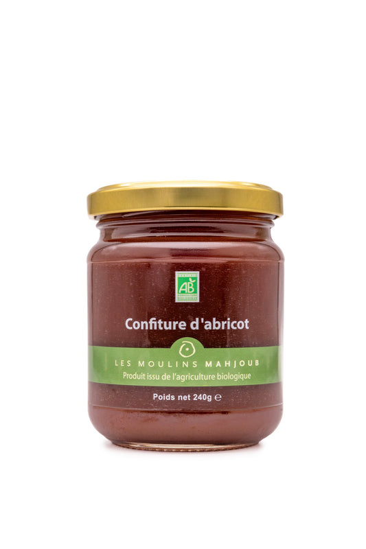 Confiture d'abricot bio 240g — Les Moulins Mahjoub