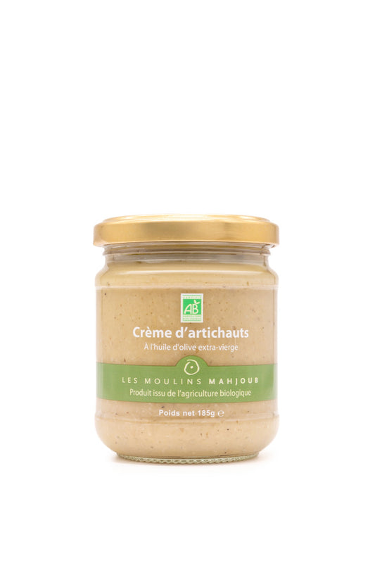 Crème d'artichaut bio à l'huile d'olive extra-vierge 185g — Les Moulins Mahjoub
