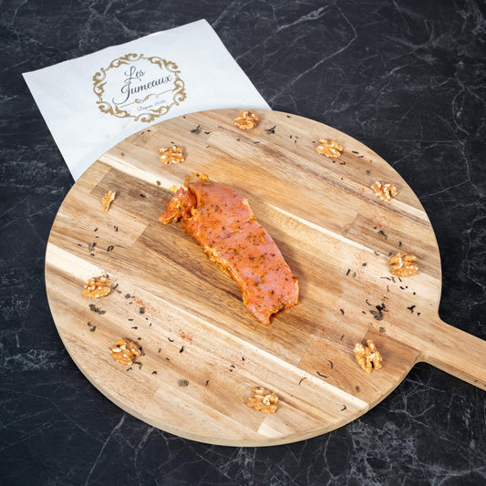 Faux filet de veau mariné