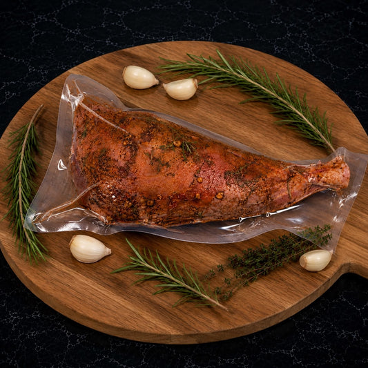 Gigot d’agneau de lait à confire