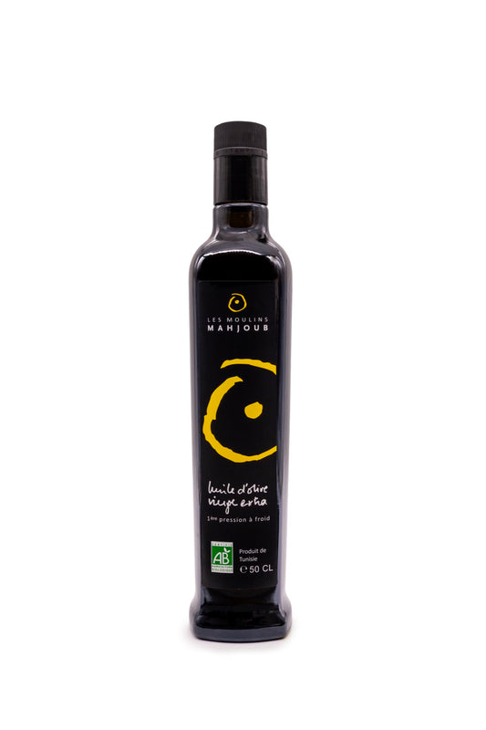 Huile d'olive extra-vierge bio 50cl — Les Moulins Mahjoub