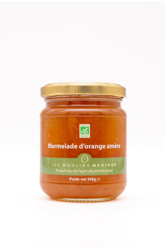 Marmelade d'orange amère bio 240g — Les Moulins Mahjoub