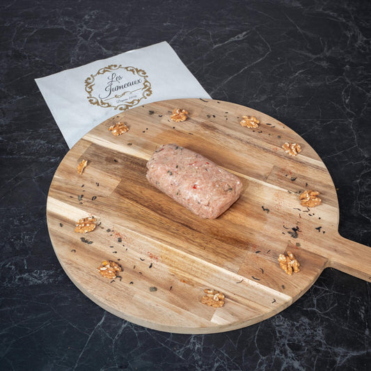 Veau haché avec gras